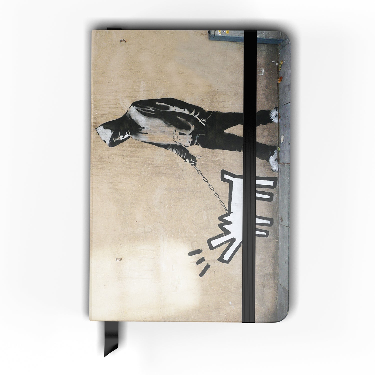 Banksy Keith Haring Dog Notebook