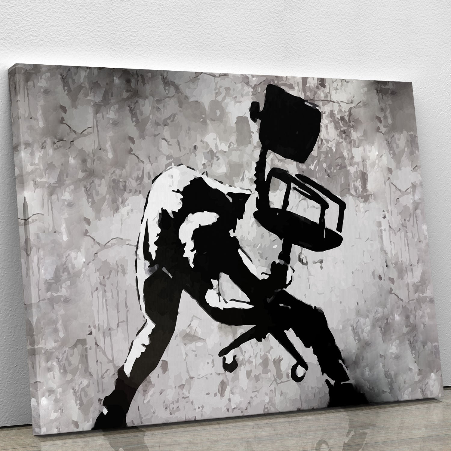 Banksy London Calling Canvas Print or Poster - Canvas Art Rocks - 1