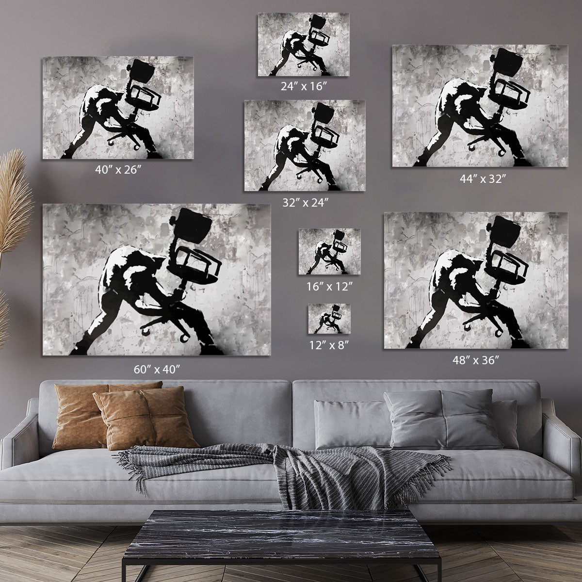 Banksy London Calling Canvas Print or Poster - Canvas Art Rocks - 7