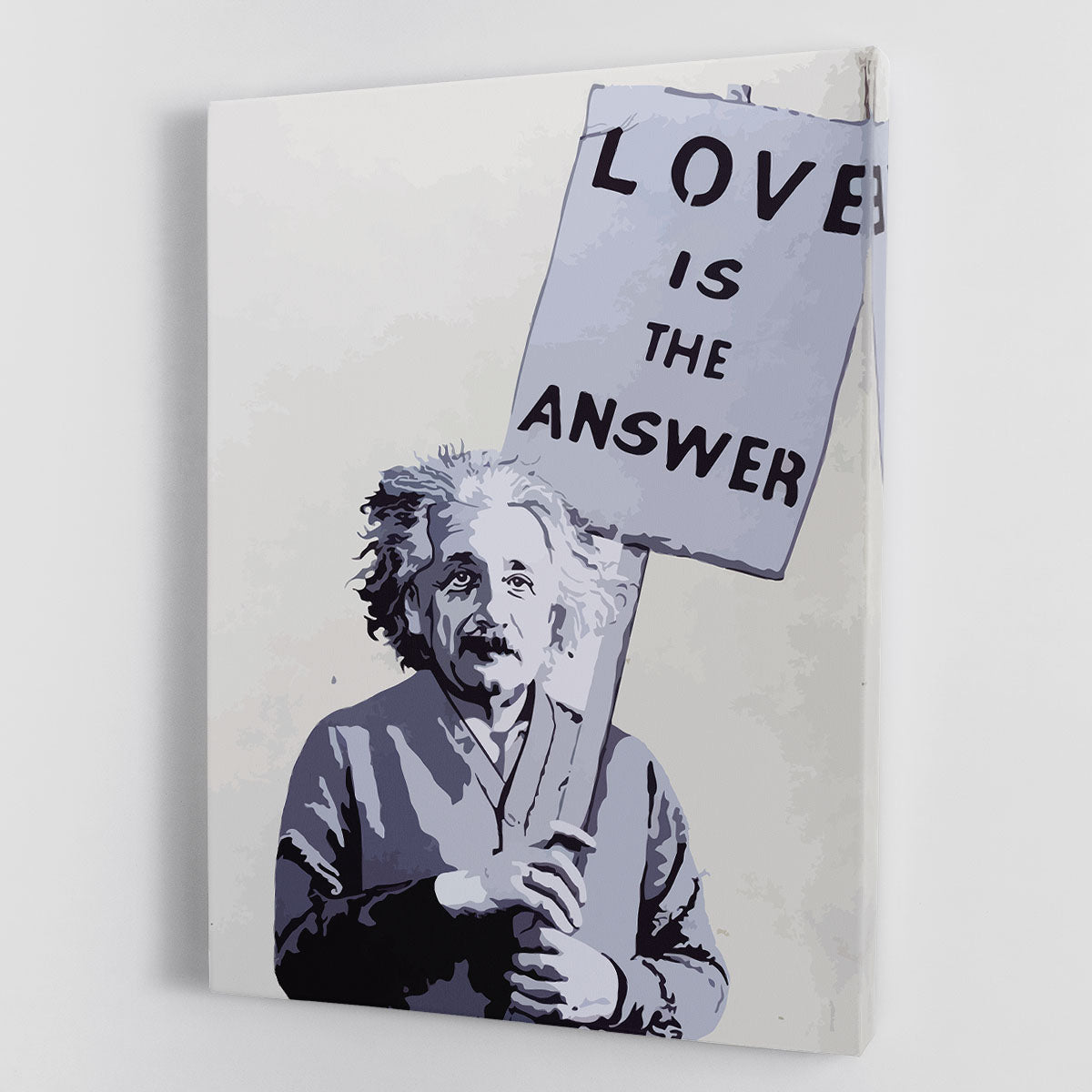 Banksy Love Is The Answer Canvas Print or Poster - Canvas Art Rocks - 1