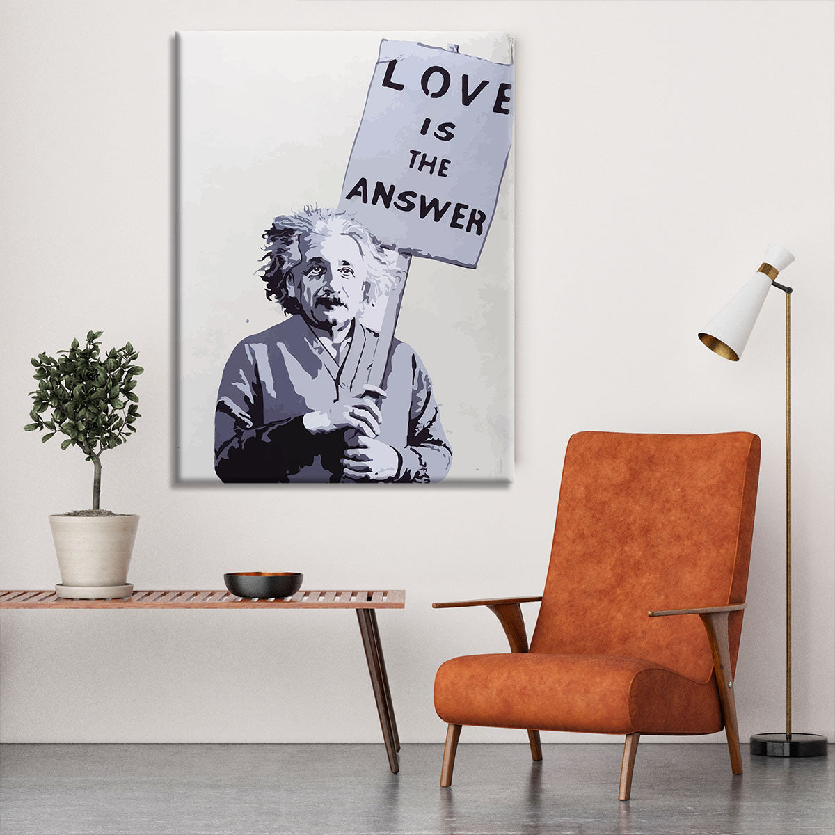 Banksy Love Is The Answer Canvas Print or Poster - Canvas Art Rocks - 6
