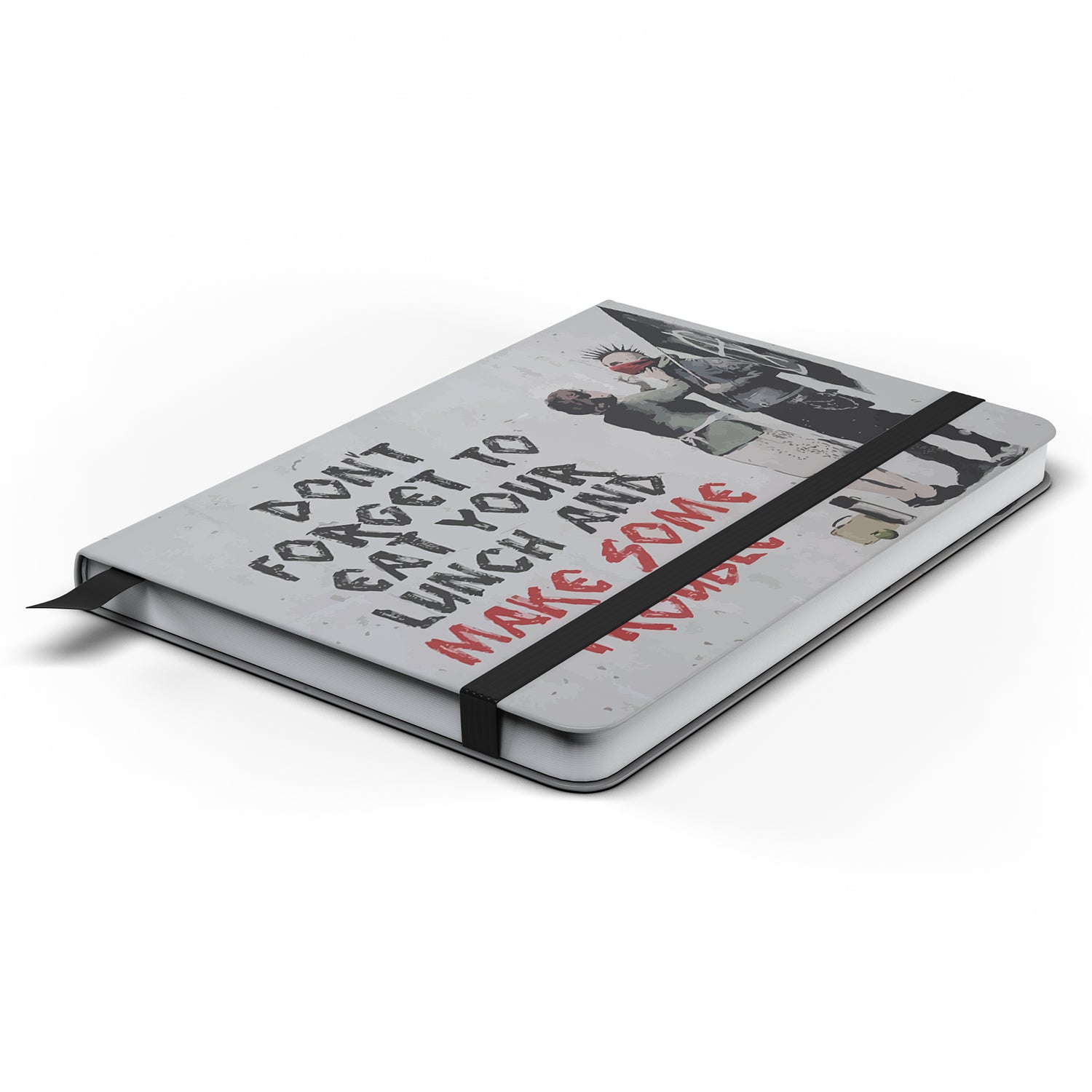 Banksy Make Some Trouble Notebook