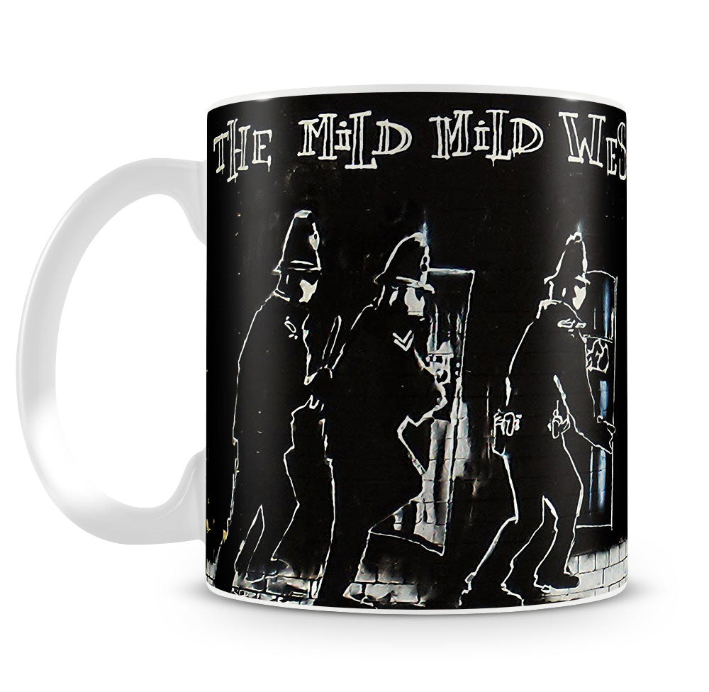 Banksy Mild Mild West Mug - Canvas Art Rocks