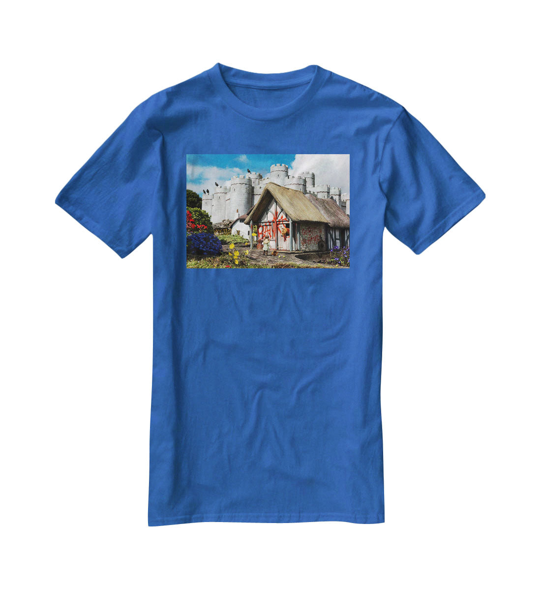Banksy Model Village Great Yarmouth T-Shirt - Canvas Art Rocks - 2