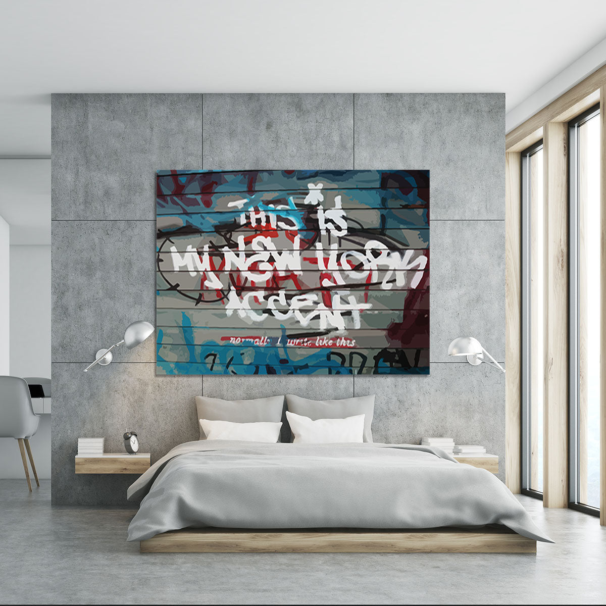 Banksy New York Accent Canvas Print or Poster - Canvas Art Rocks - 5