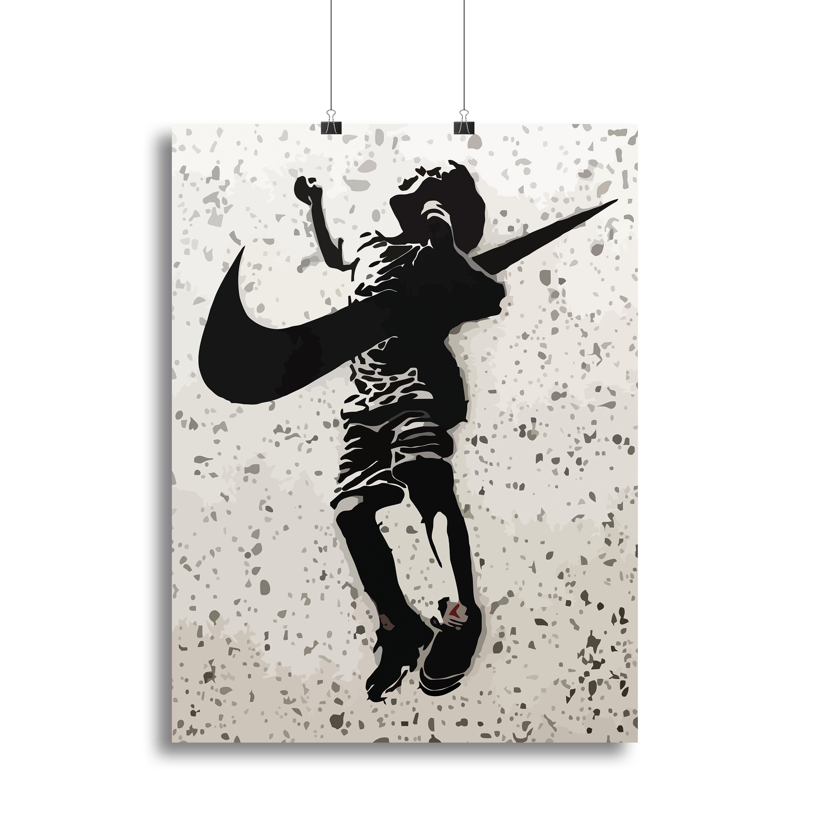 Banksy Nike Canvas Print or Poster - Canvas Art Rocks - 2