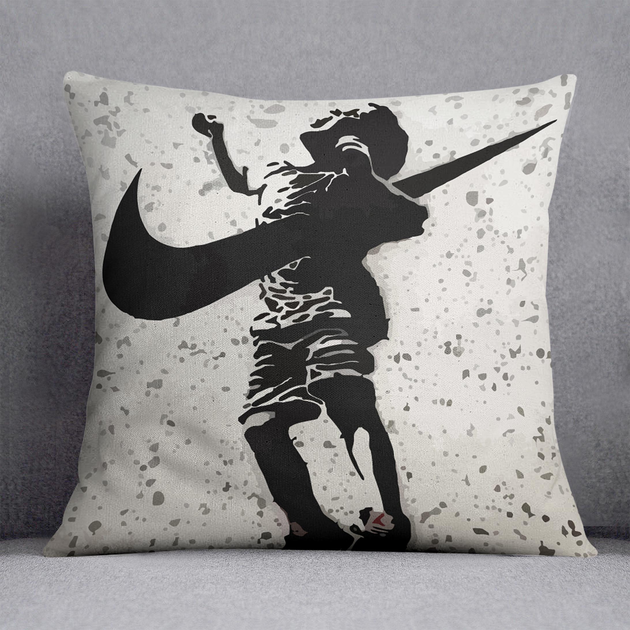 Banksy Nike Cushion