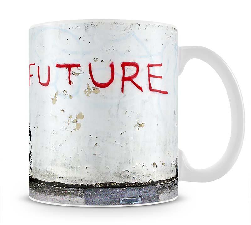 Banksy No Future Mug - Canvas Art Rocks - 1