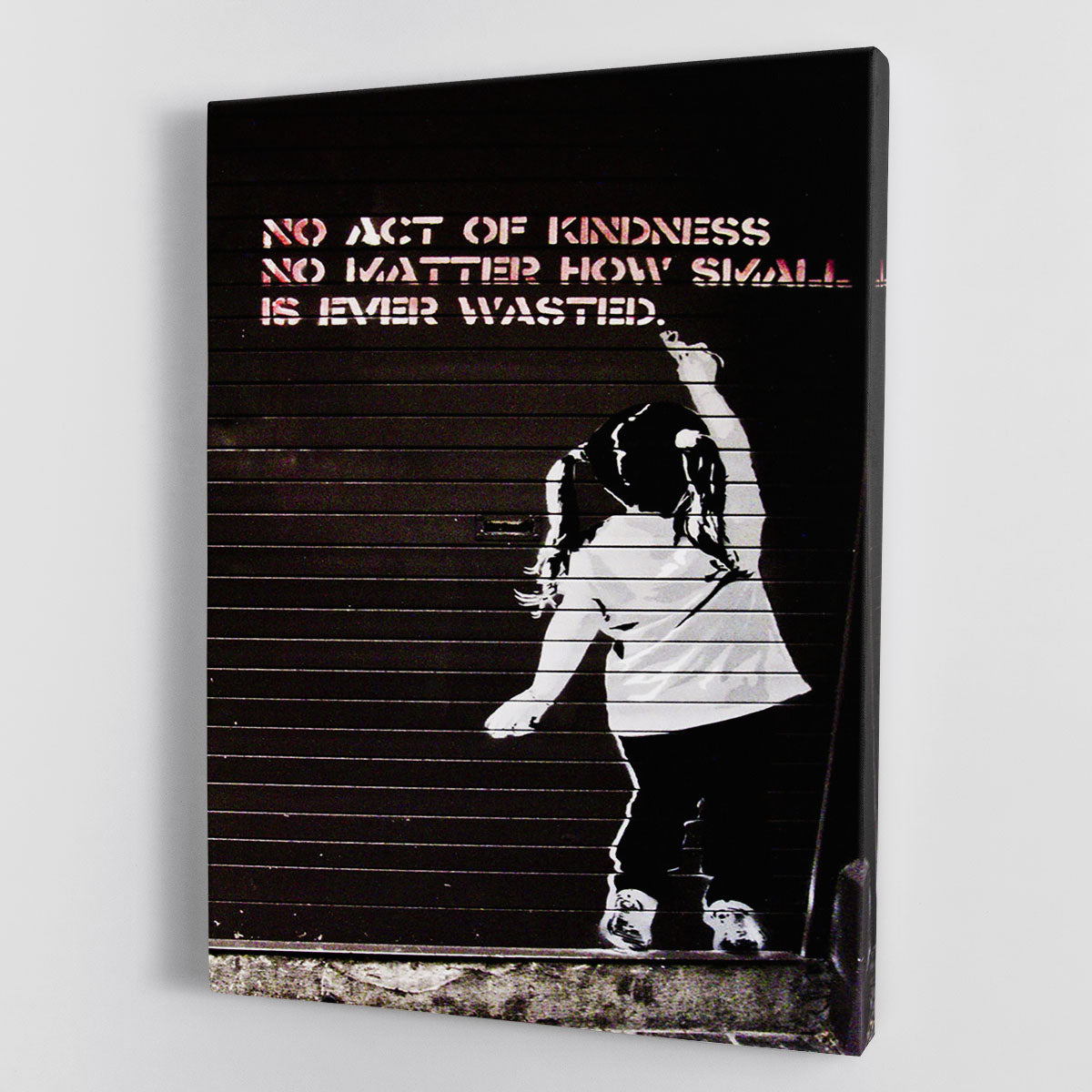 Banksy No Kindness Canvas Print or Poster - Canvas Art Rocks - 1