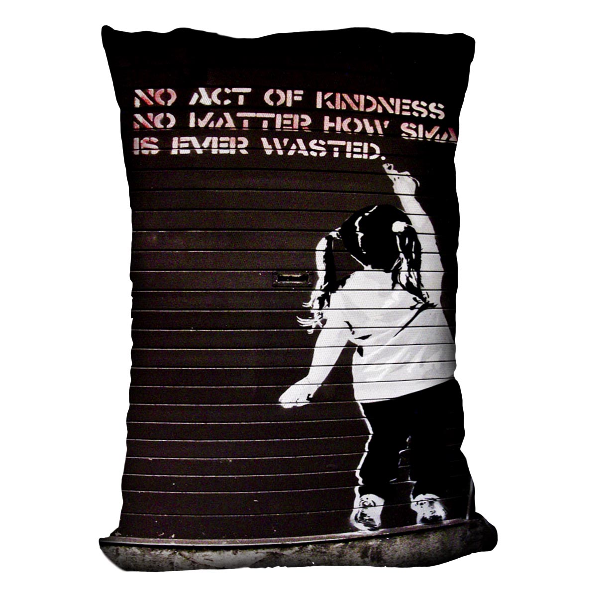 Banksy No Kindness Cushion