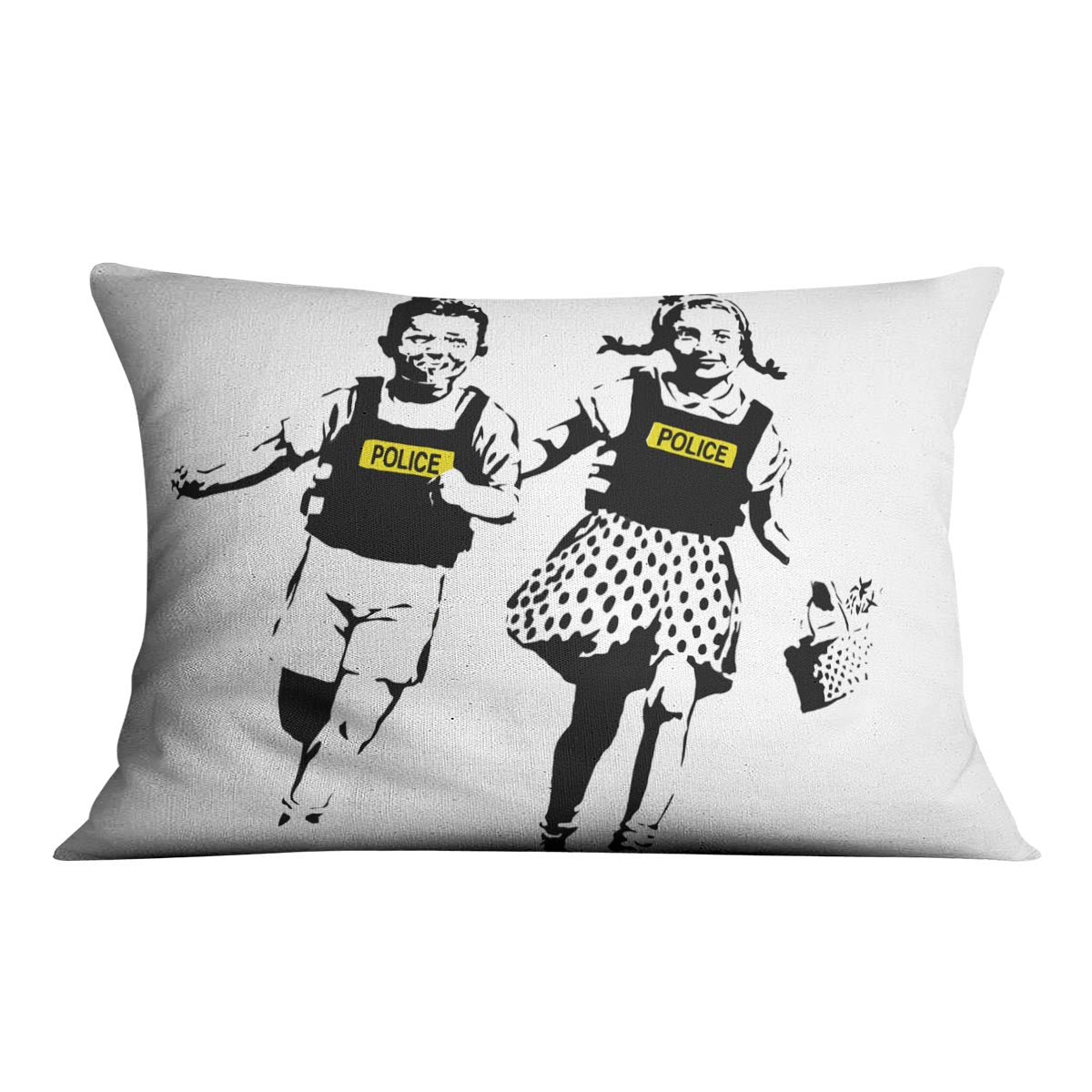 Banksy Police Kids Cushion