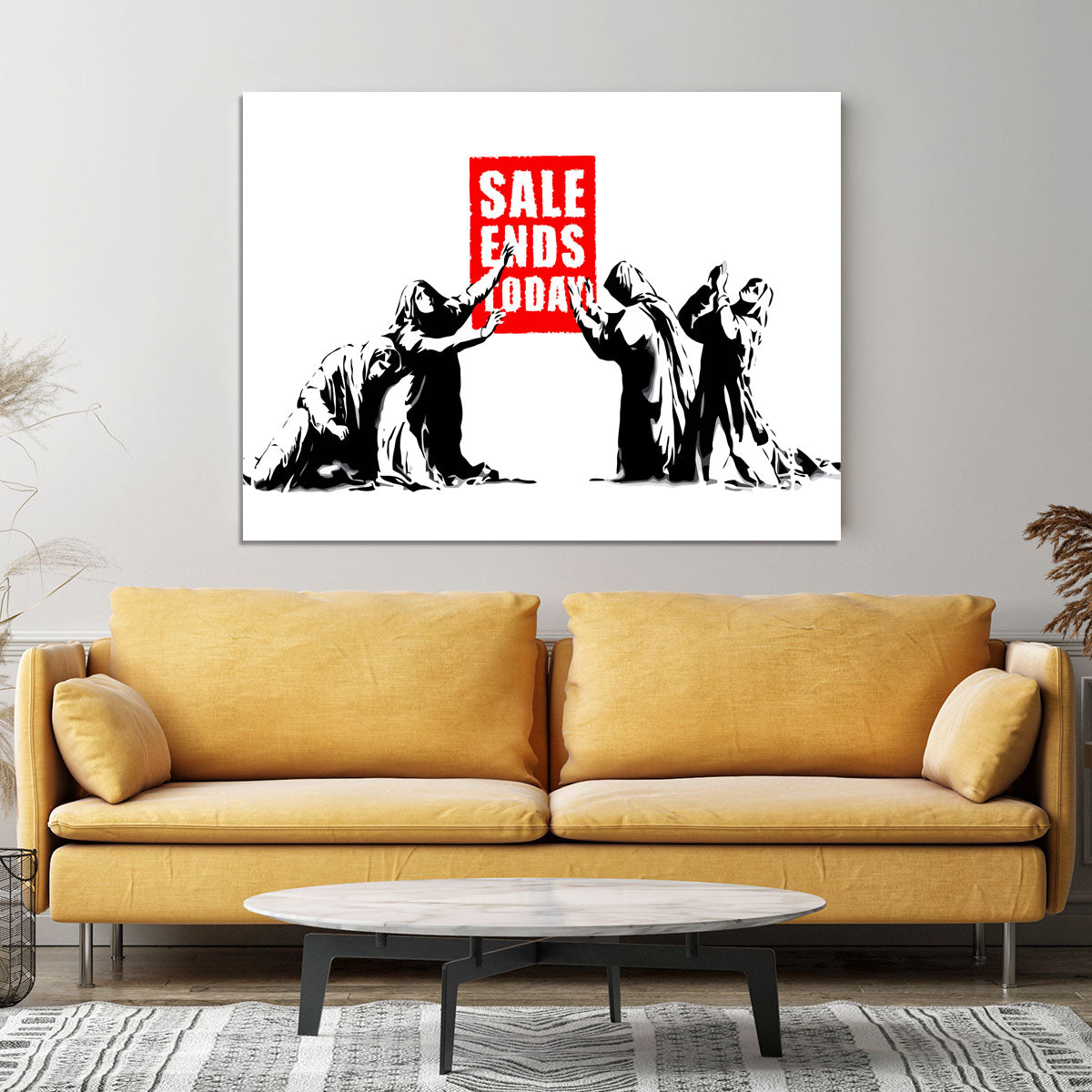 Banksy Sale Ends Today Canvas Print or Poster - Canvas Art Rocks - 4