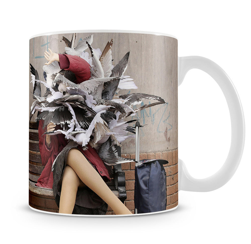 Banksy Seagulls Mug - Canvas Art Rocks