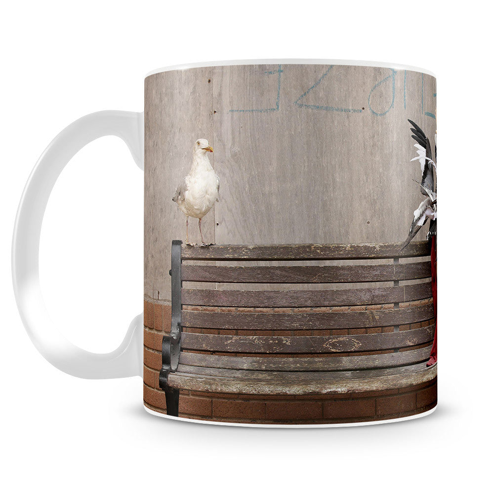 Banksy Seagulls Mug - Canvas Art Rocks