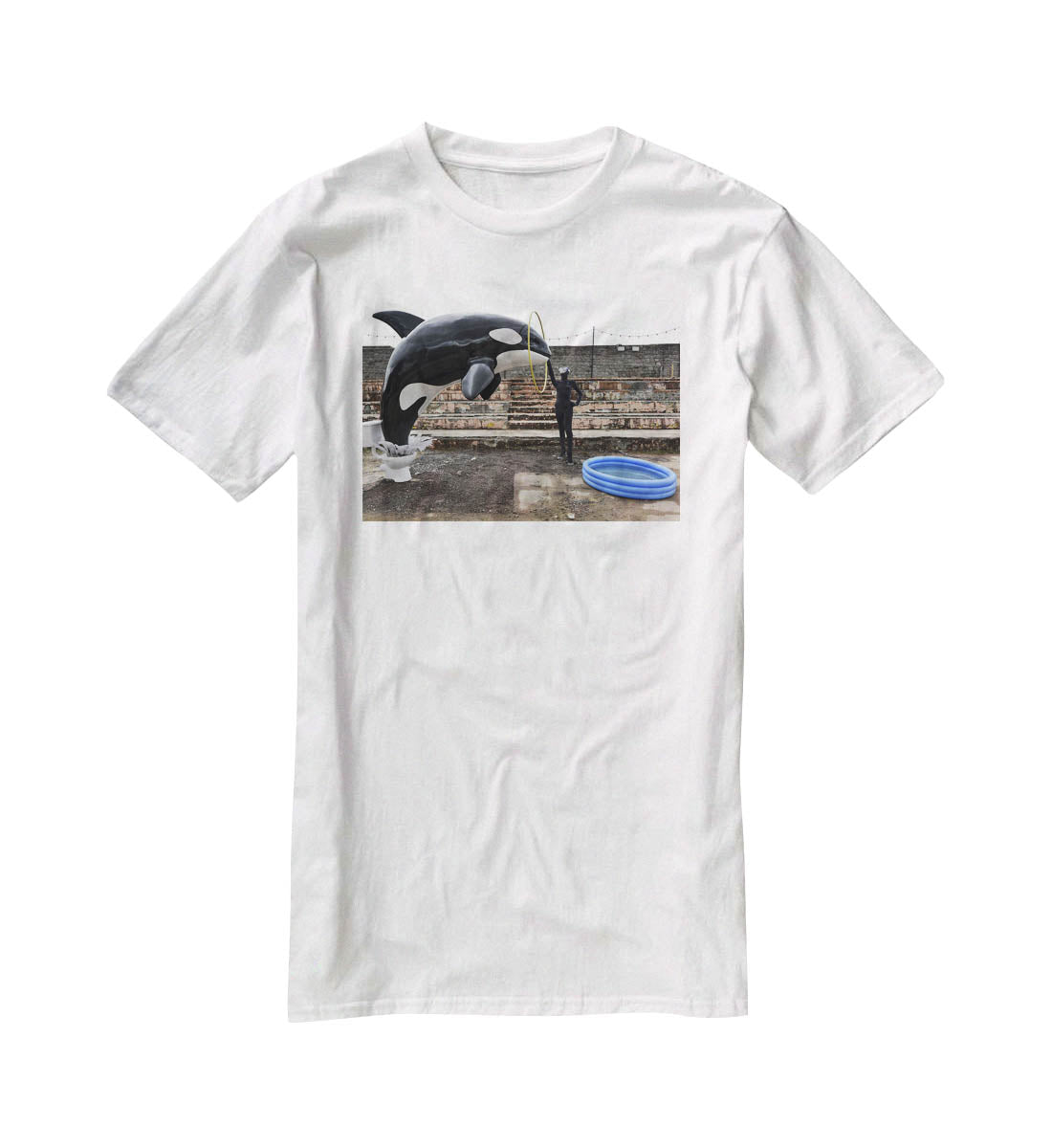 Banksy Seaworld T-Shirt - Canvas Art Rocks - 5