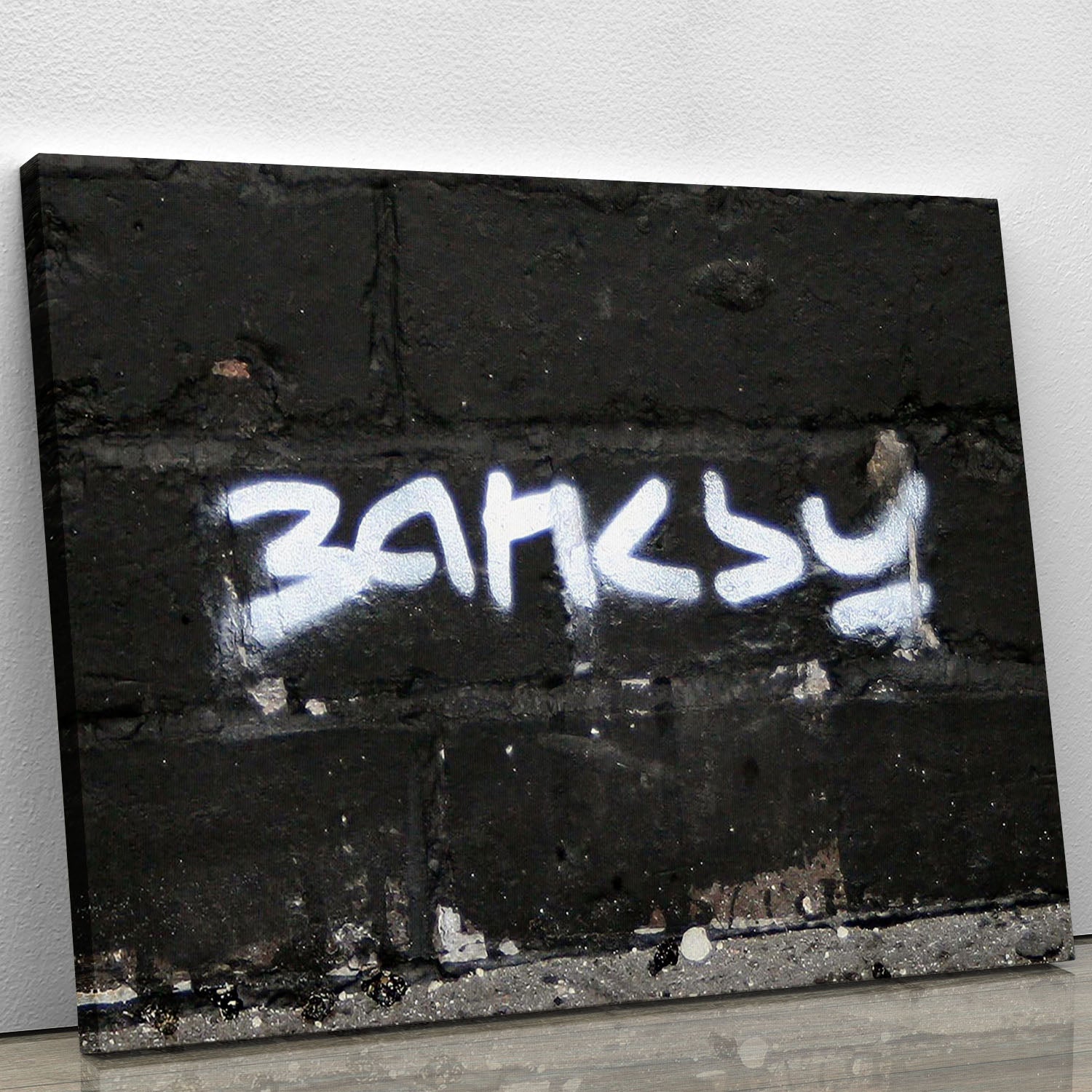 Banksy Signature Tag Canvas Print or Poster - Canvas Art Rocks - 1