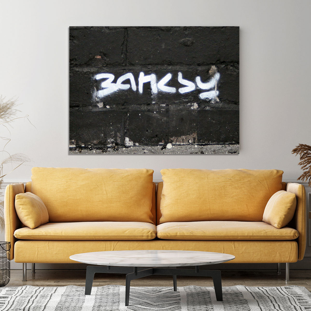Banksy Signature Tag Canvas Print or Poster - Canvas Art Rocks - 4