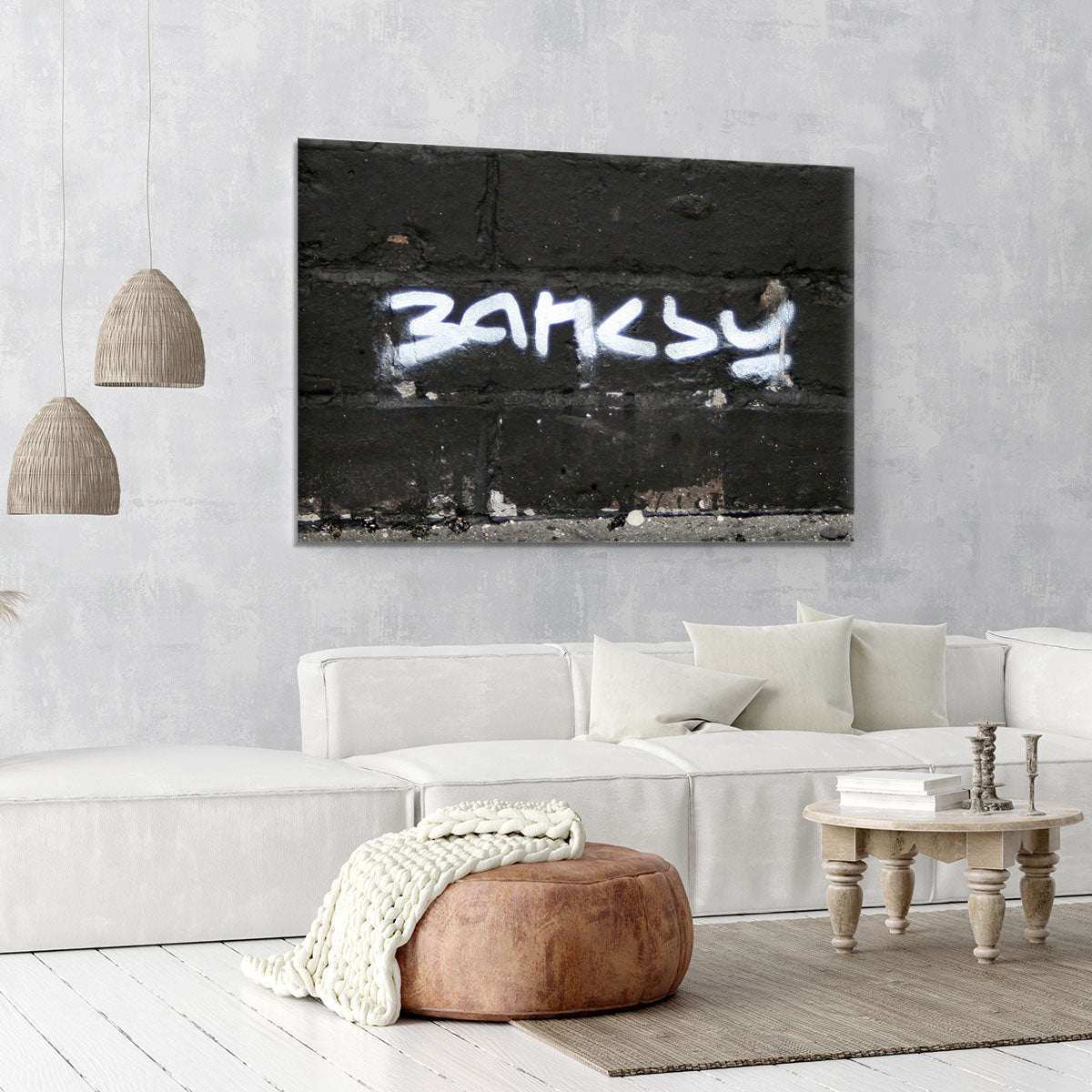 Banksy Signature Tag Canvas Print or Poster - Canvas Art Rocks - 6