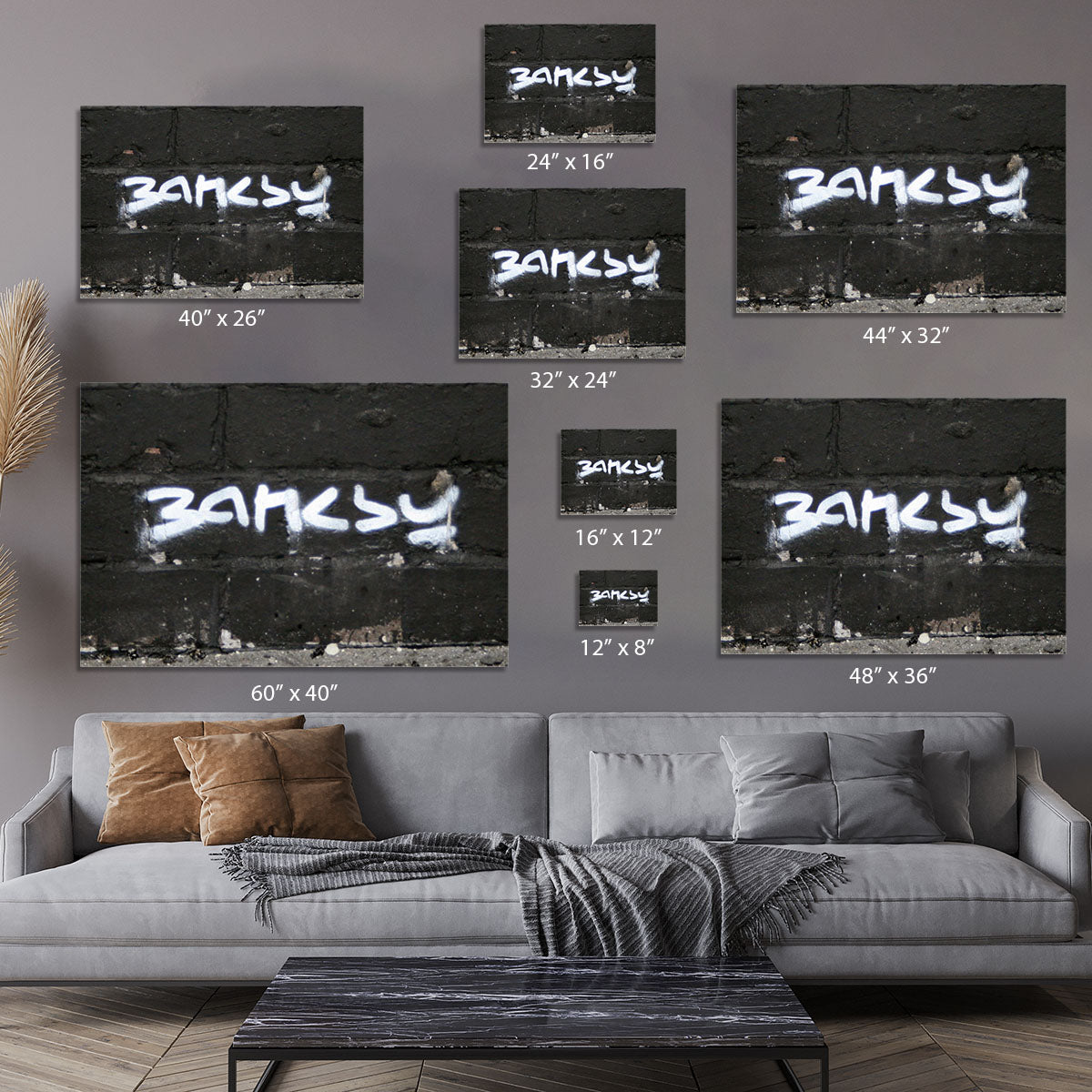 Banksy Signature Tag Canvas Print or Poster - Canvas Art Rocks - 7