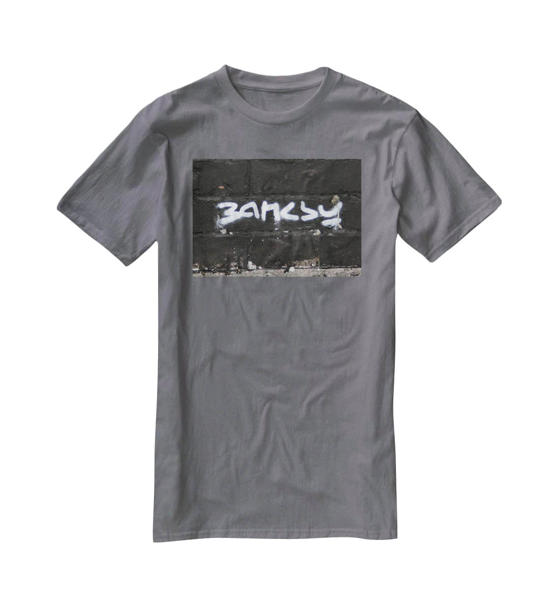 Banksy Signature Tag T-Shirt - Canvas Art Rocks - 3