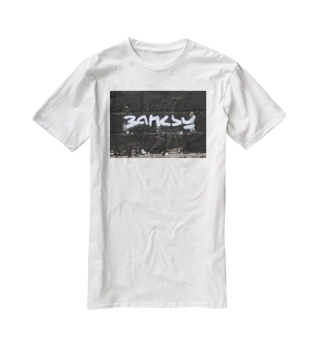 Banksy Signature Tag T-Shirt - Canvas Art Rocks - 5