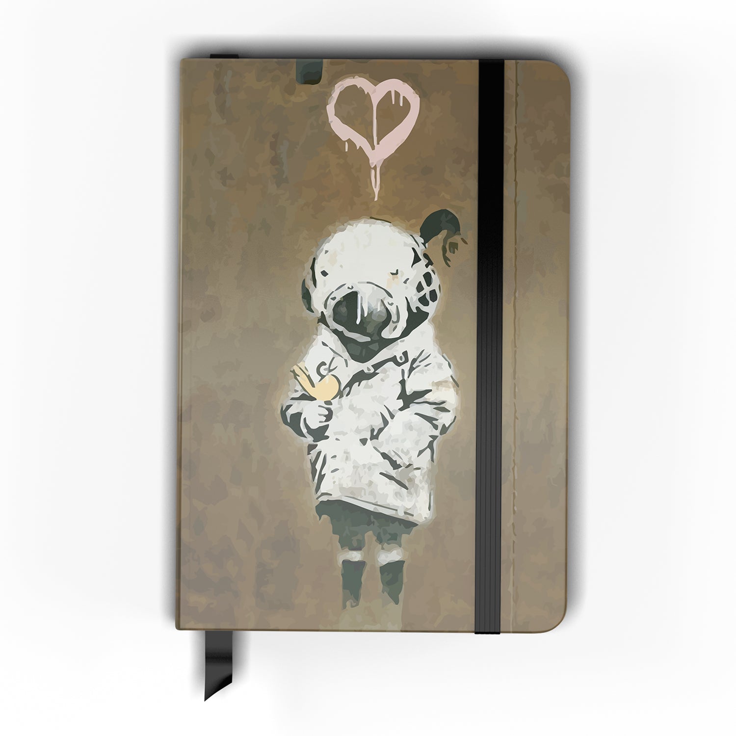 Banksy Space Girl And Bird Notebook