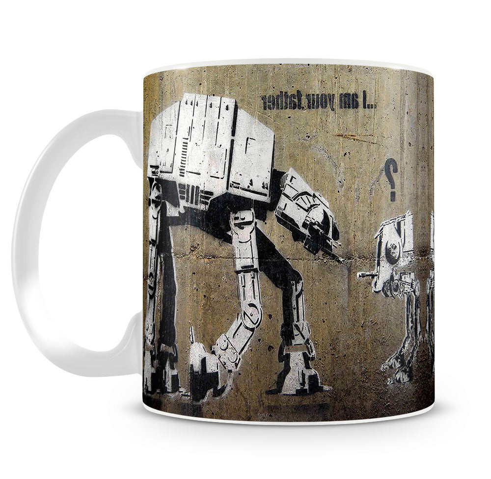 Banksy Star Wars Mug - Canvas Art Rocks