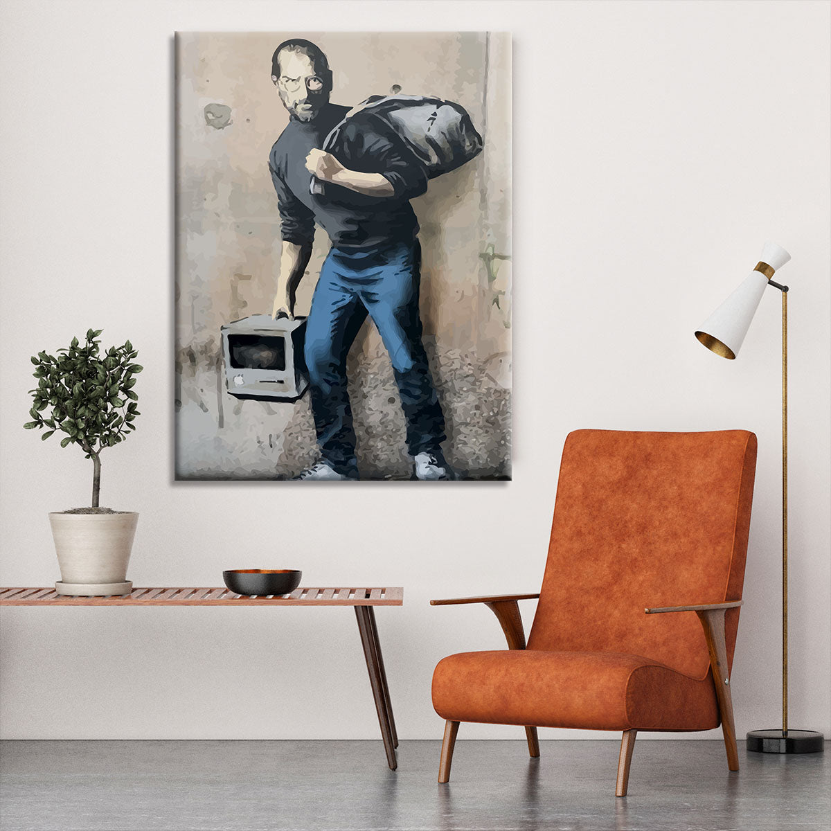 Banksy Steve Jobs Canvas Print or Poster - Canvas Art Rocks - 6