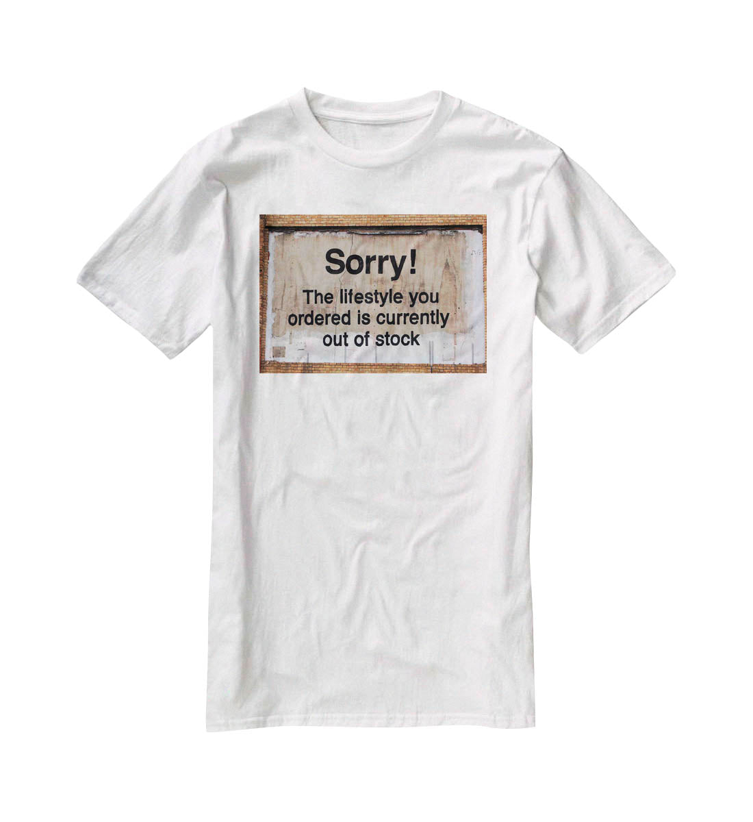 Banksy The Lifestyle You Ordered T-Shirt - Canvas Art Rocks - 5