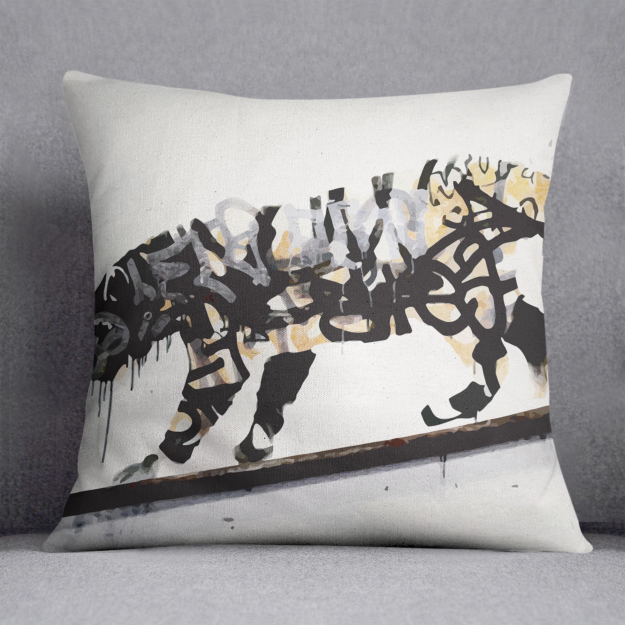 Banksy Tiger Cushion