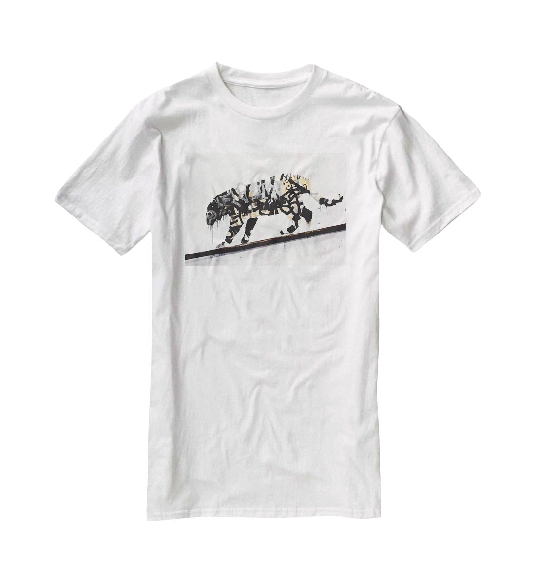 Banksy Tiger T-Shirt - Canvas Art Rocks - 5