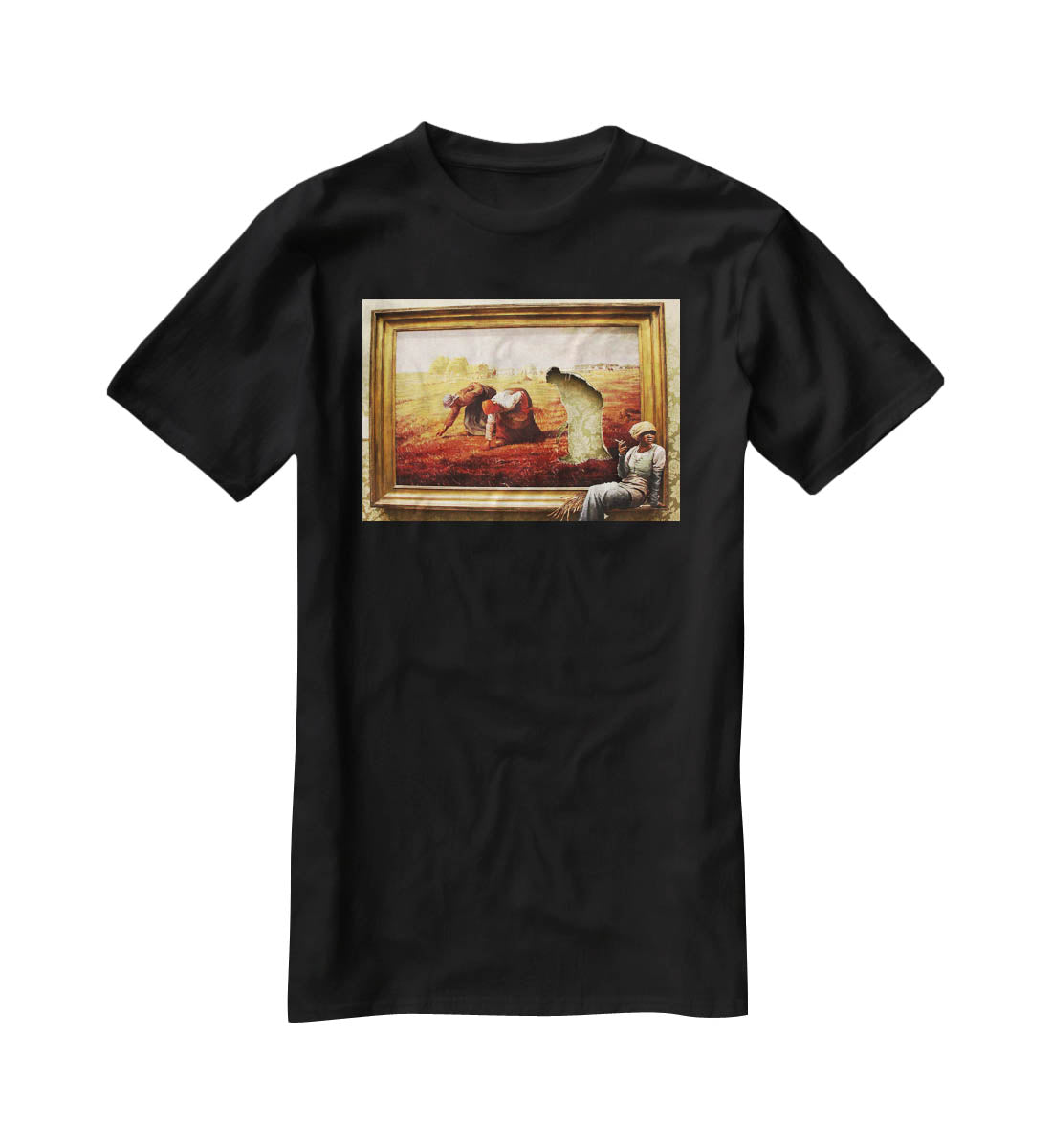 Banksy Time Out T-Shirt - Canvas Art Rocks - 1