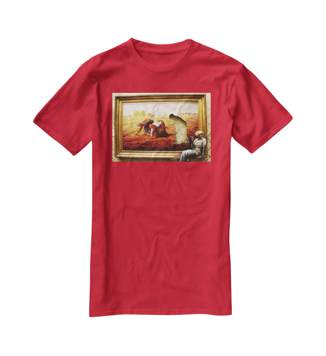 Banksy Time Out T-Shirt - Canvas Art Rocks - 4