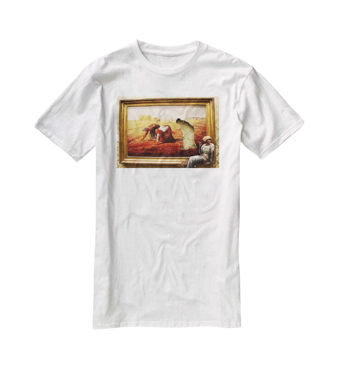 Banksy Time Out T-Shirt - Canvas Art Rocks - 5