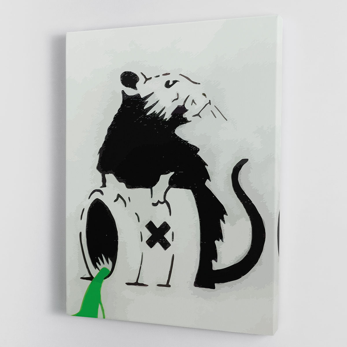 Banksy Toxic Rat Canvas Print or Poster - Canvas Art Rocks - 1