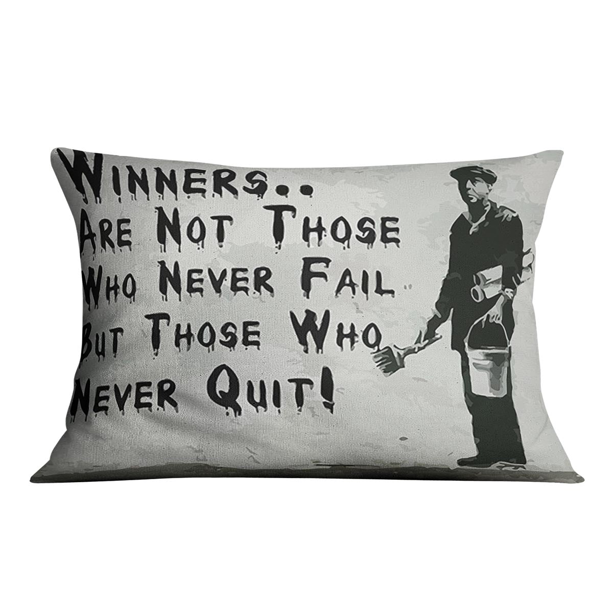 Banksy Winners Are Not Cushion