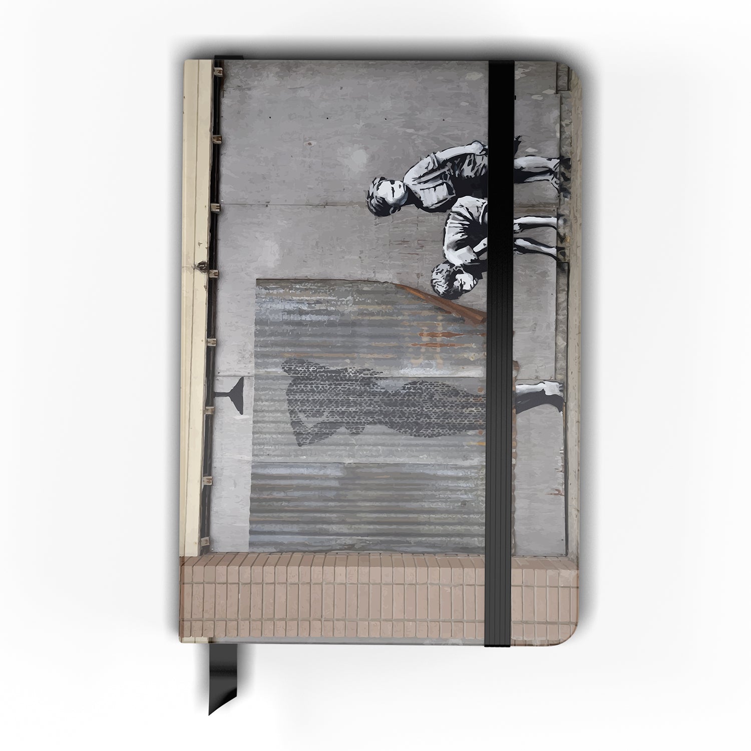 Banksy Woman In Shower Notebook