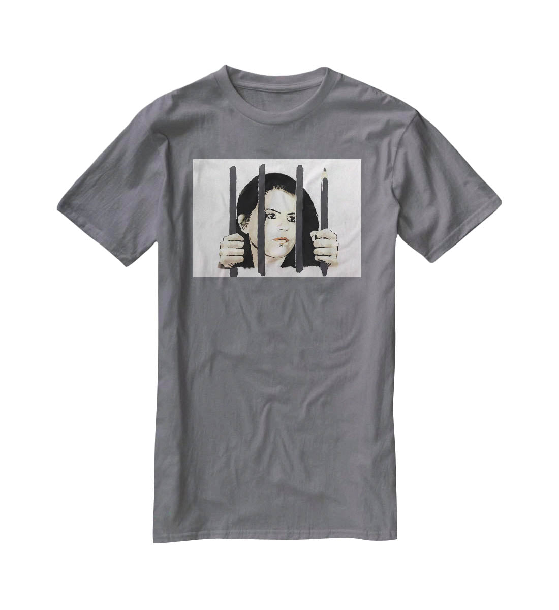 Banksy Zehra Dogan New York T-Shirt - Canvas Art Rocks - 3