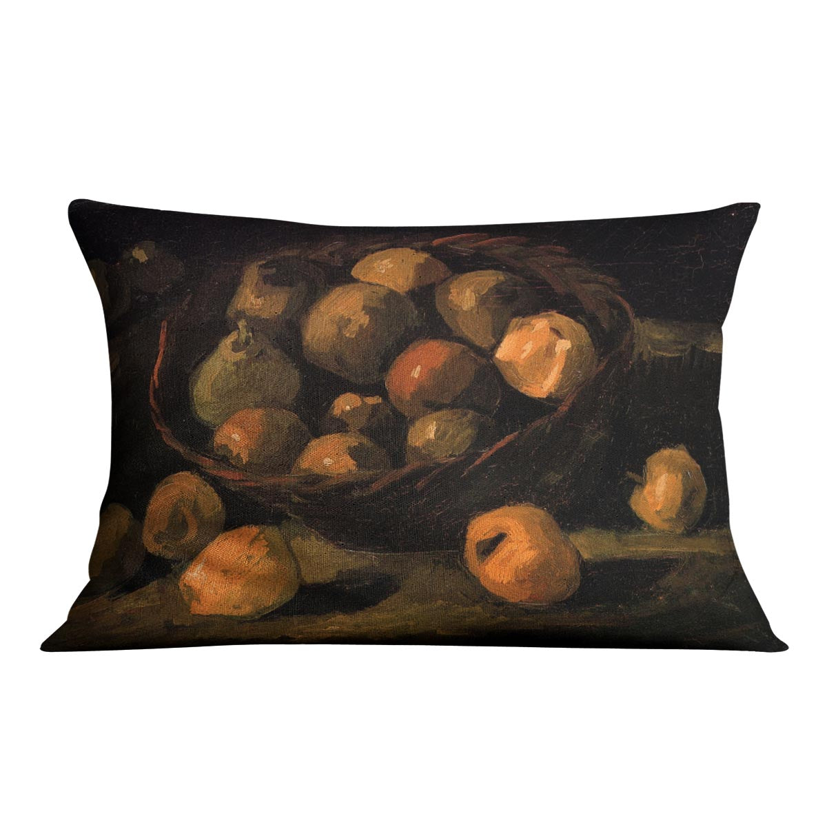 Basket of Apples by Van Gogh Cushion