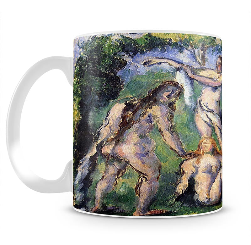 Bathers 2 by Cezanne Mug - Canvas Art Rocks - 1