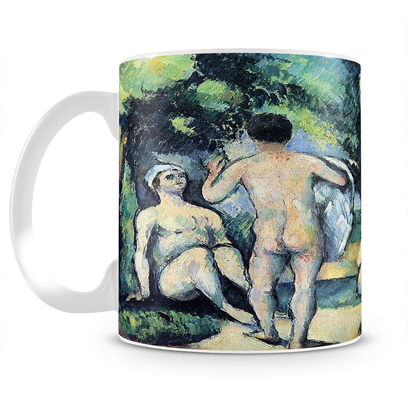 Bathers 3 by Cezanne Mug - Canvas Art Rocks - 1