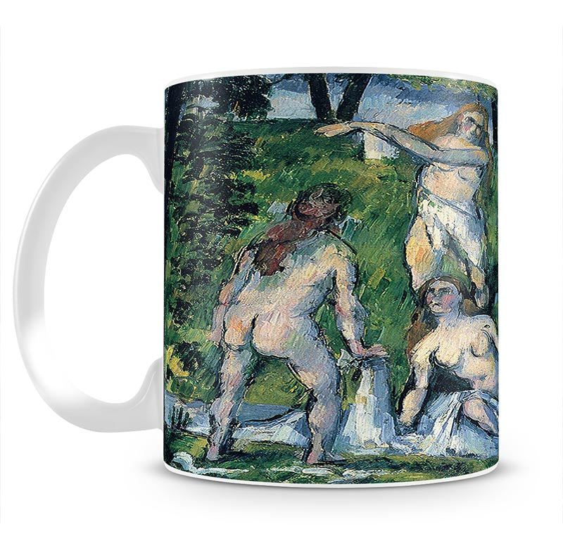 Bathers by Cezanne Mug - Canvas Art Rocks - 1