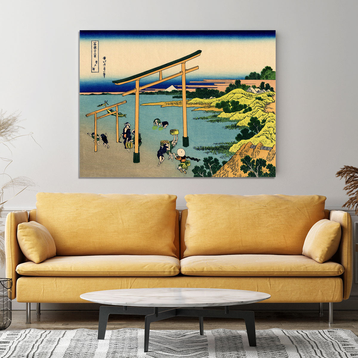Bay of Noboto by Hokusai Canvas Print or Poster - Canvas Art Rocks - 4
