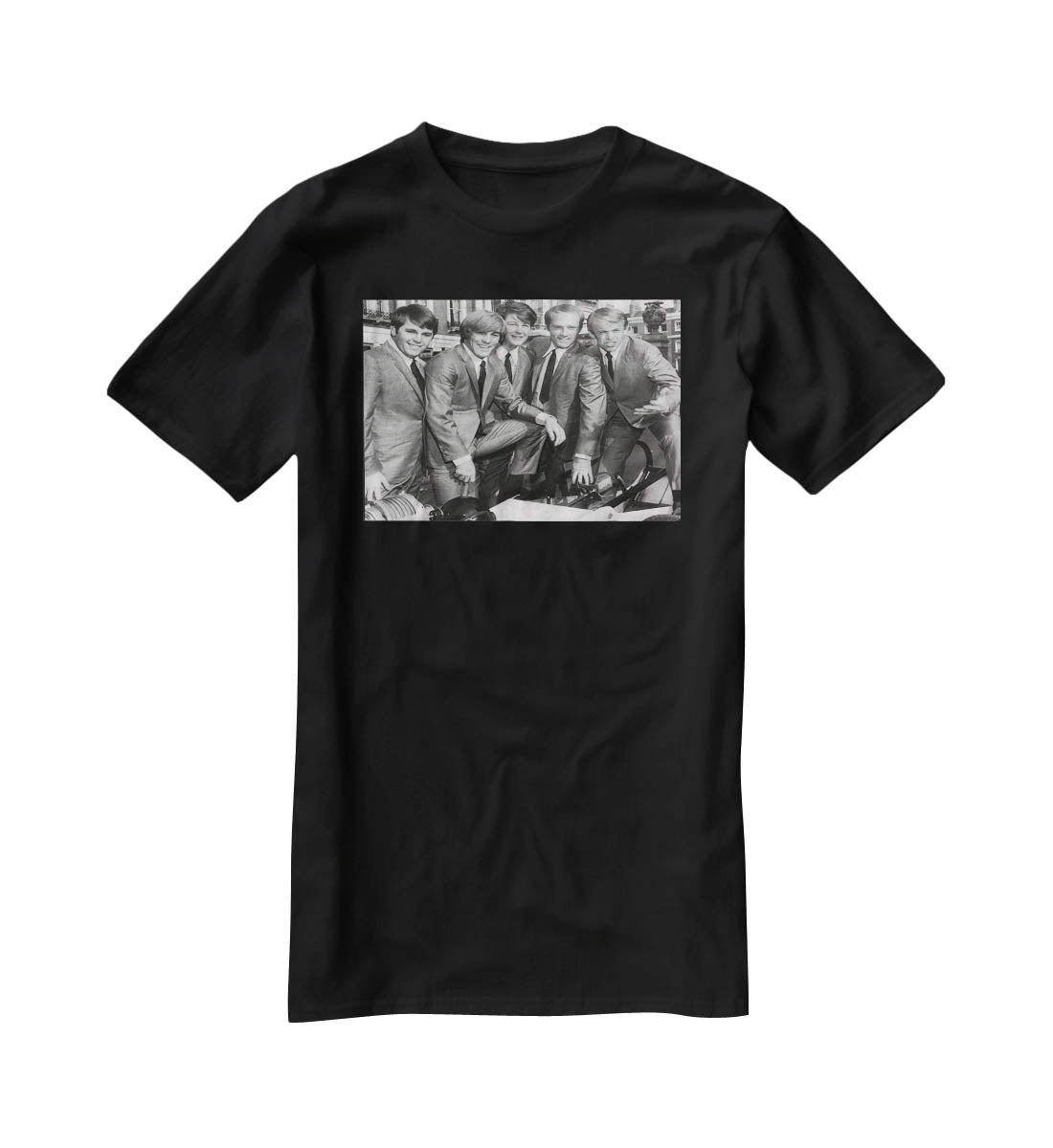 Beach Boys in suits T-Shirt - Canvas Art Rocks - 1