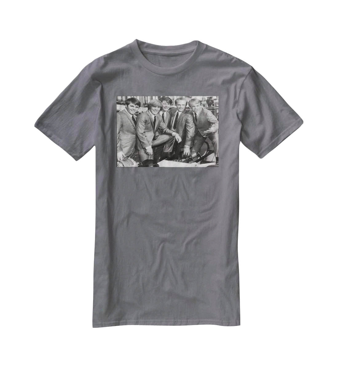 Beach Boys in suits T-Shirt - Canvas Art Rocks - 3