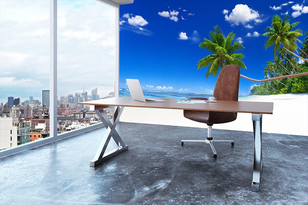 Beach Wall Mural Wallpaper - Canvas Art Rocks - 3