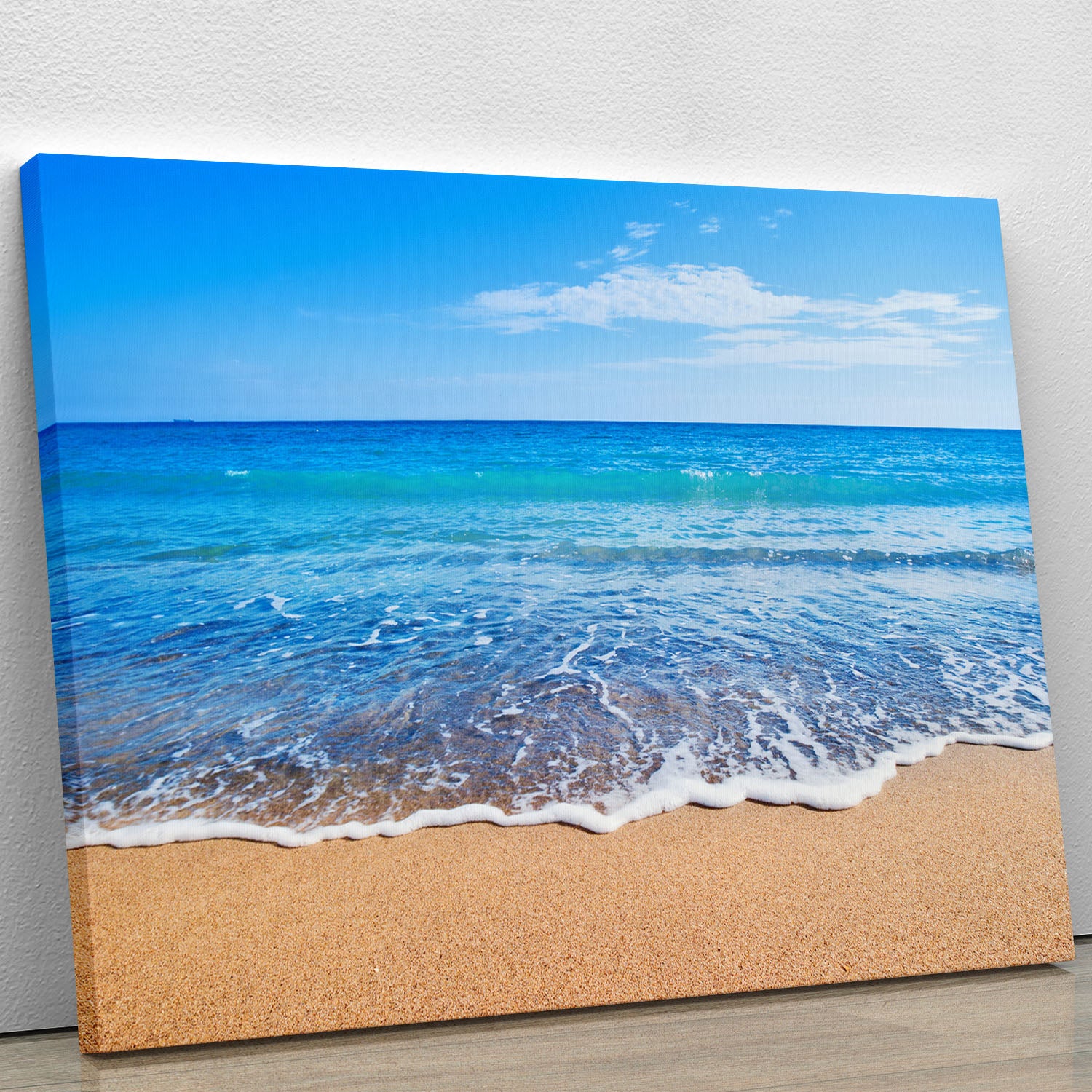 Beach Waves Canvas Print or Poster - Canvas Art Rocks - 1
