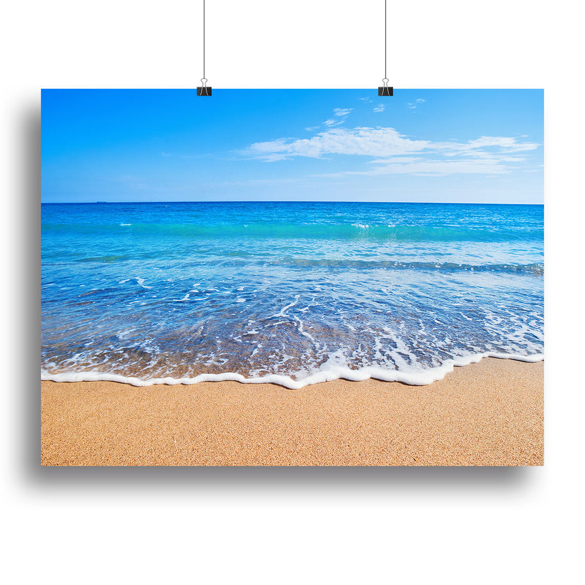 Beach Waves Canvas Print or Poster - Canvas Art Rocks - 2