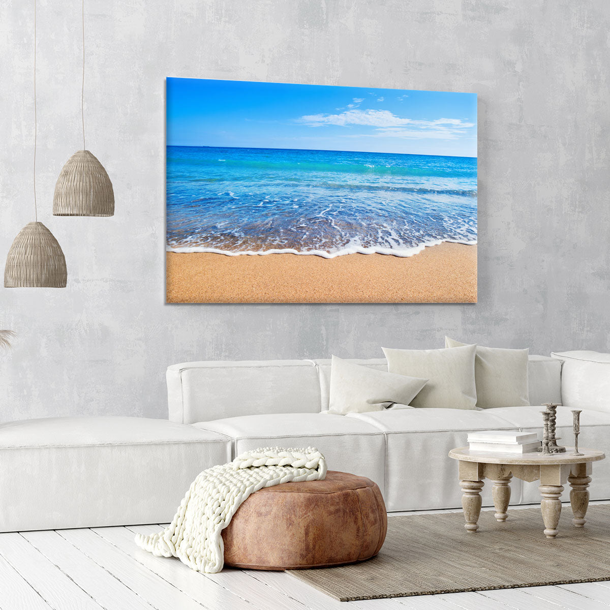 Beach Waves Canvas Print or Poster - Canvas Art Rocks - 6