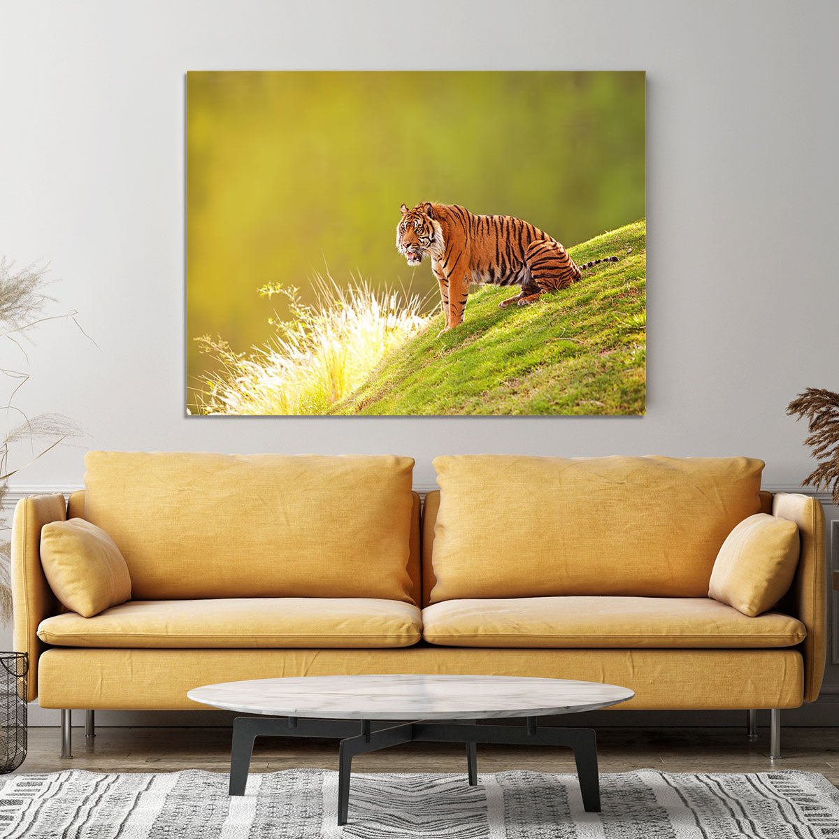 Beautiful Sumatran Tiger Canvas Print or Poster - Canvas Art Rocks - 4